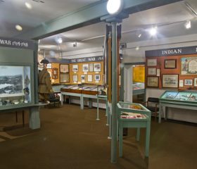 A view of the Gallery at the museum