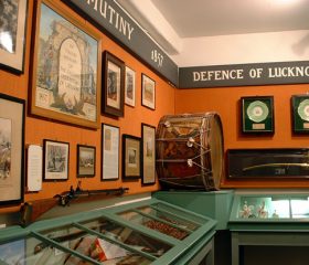 An area of the Museum dedicated to The Indian Mutiny/Defence of Lucknow.