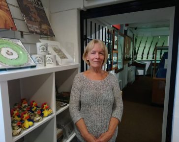 Linda Sawyer Volunteer at Cornwall's Regimental Museum