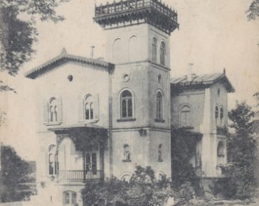 Postcard of Polderhoek Chateau, pre-WW1, from the Lemuel Lyes Collection