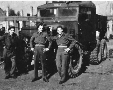 Matthew O'Connor, Duke of Cornwall's Light infantry during WW2. Far right