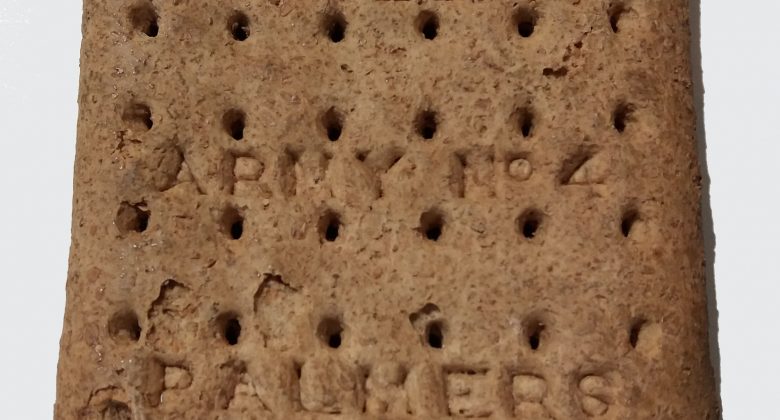 Huntley & Palmers WWI hardtack biscuit