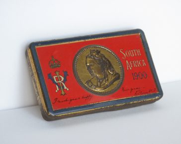 Queen Victoria, Boer War Tin, South Africa, Boer War, New Year Tin, Gift from the Queen