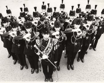 Light Infantry Buglers 1979, Bodmin Keep, Cornwall's Regimental Museum