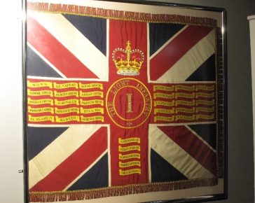 Queen’s Colour of 1st Battalion The Light Infantry