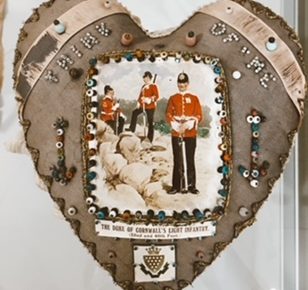 WW1 Sweetheart pin cushion