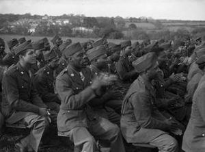 black soldiers, segregated at Bodmin Keep