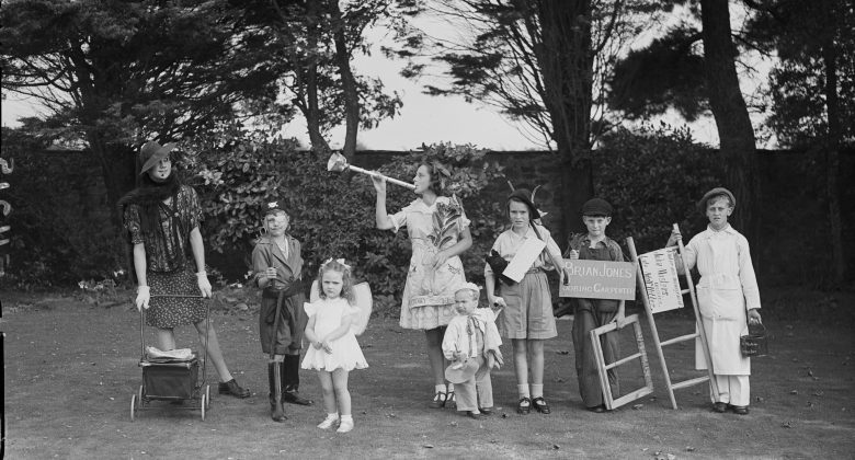 VJ Day in Bodmin 1945