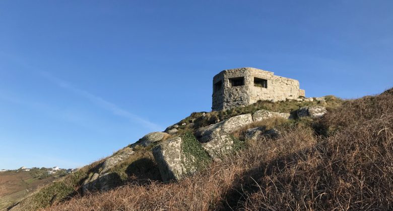 Pill Box Overlooking the Beach at Sennen Cove