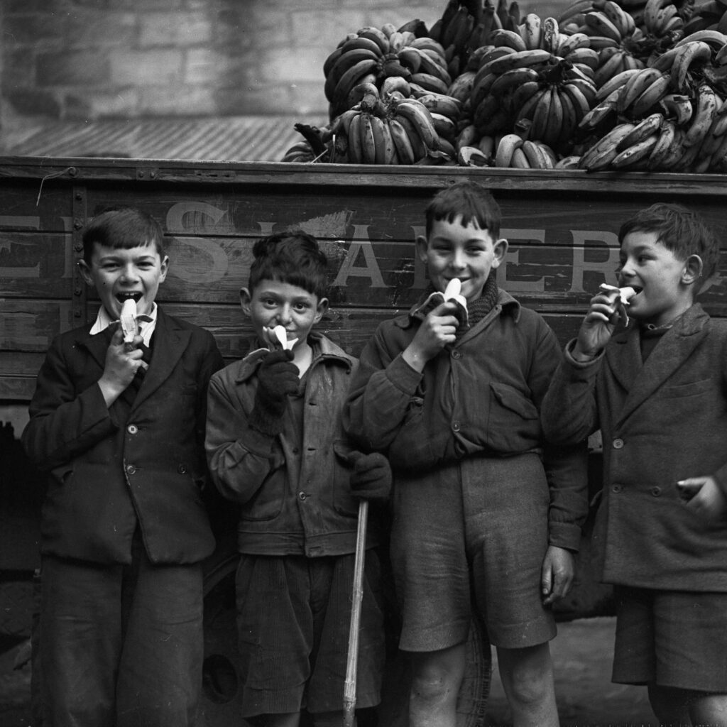 George Ellis Competition eating Bananas